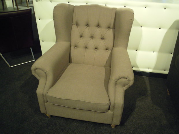 oor fauteuil  in 3 kleuren leverbaar